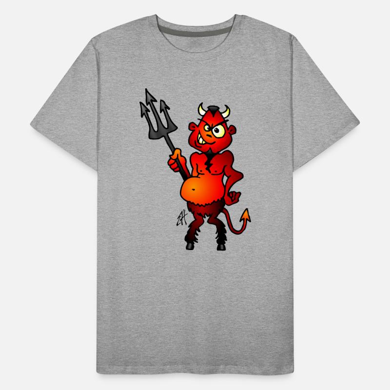 Fat red devil Men's Premium Organic T-Shirt