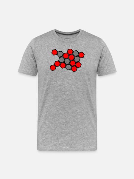 WABEN - T-shirt bio Premium Homme - gris chiné