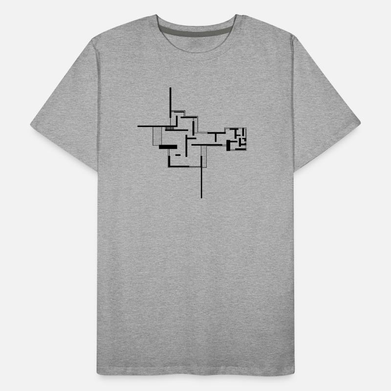 Architecture T-shirt bio Premium Homme