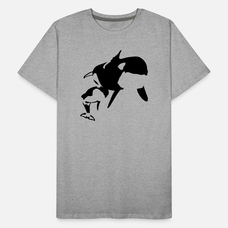 orcas Men's Premium Organic T-Shirt