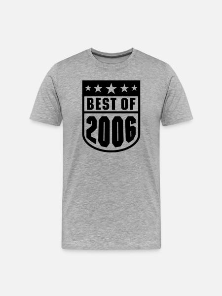 Best of 2006 - Men's Premium Organic T-Shirt - heather grey