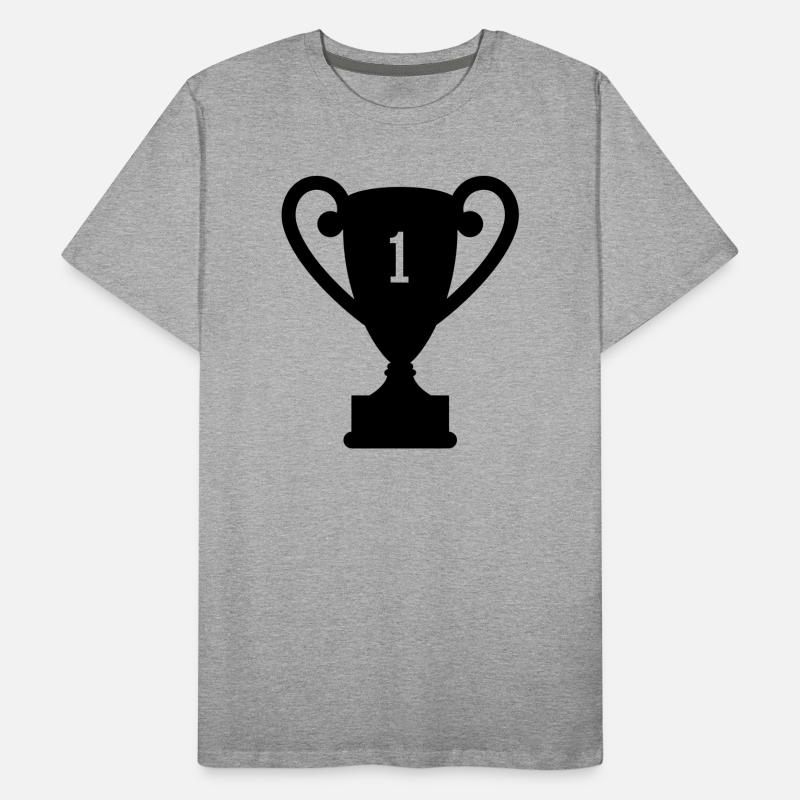 trophy award Men's Premium Organic T-Shirt