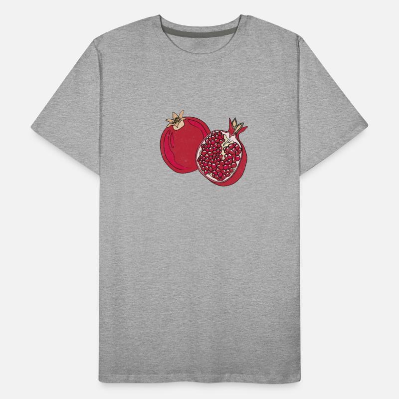 Grapefruit Summer Fruit Delicious Fun Gift Men's Premium Organic T-Shirt