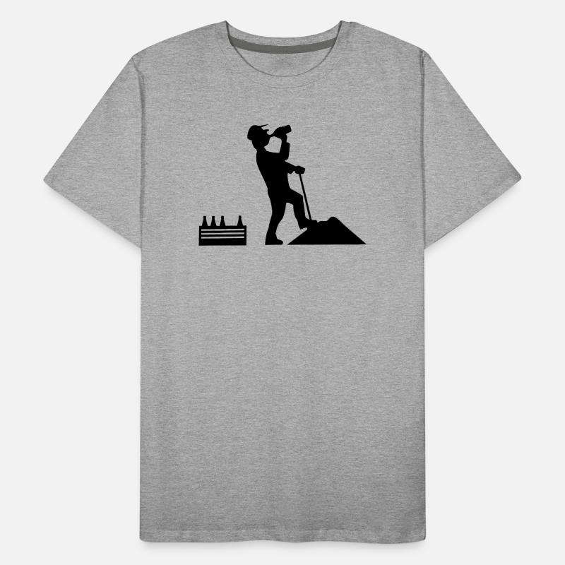 Construction worker Men's Premium Organic T-Shirt