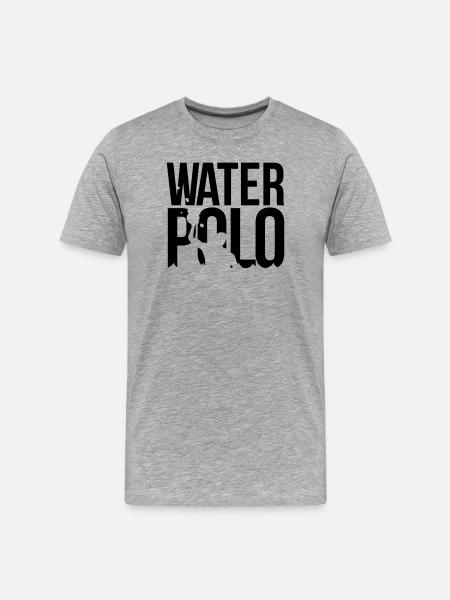 waterpolo - Men's Premium Organic T-Shirt - heather grey