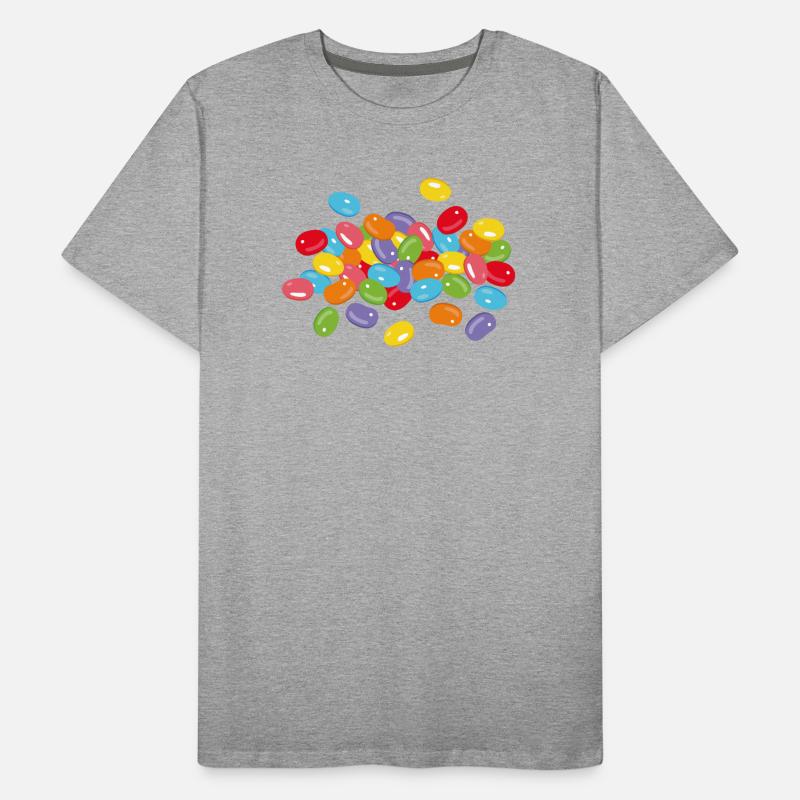 Easter Jelly Beans Sweets Sweets Easter Men's Premium Organic T-Shirt