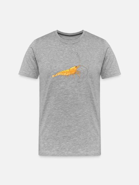 Orange Sakura - T-shirt bio Premium Homme - gris chiné