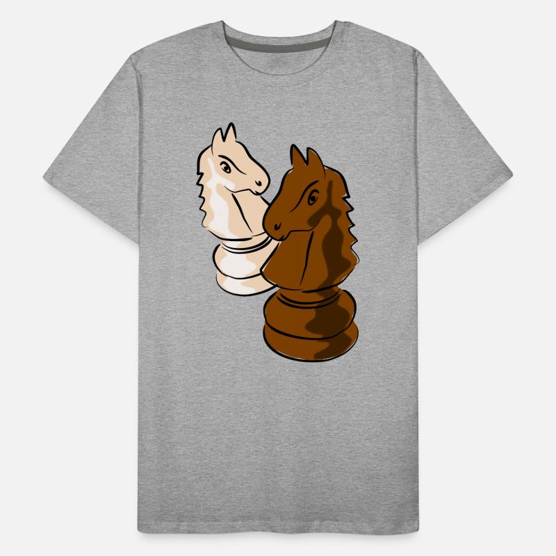 échecs T-shirt bio Premium Homme