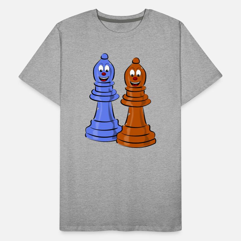 échecs T-shirt bio Premium Homme