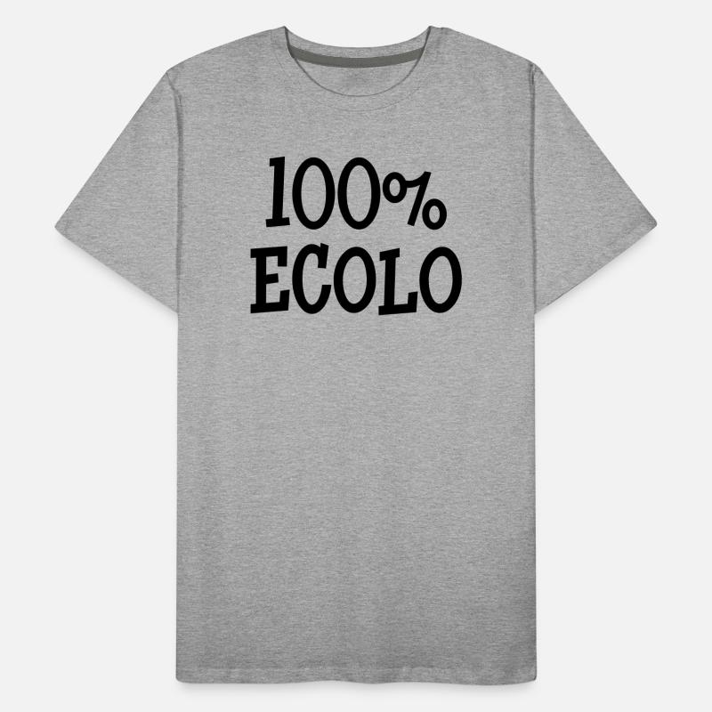 100% Ecolo T-shirt bio Premium Homme