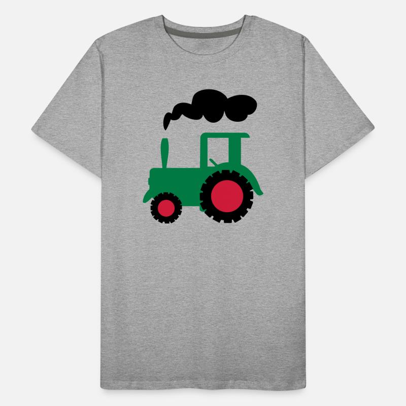 tractor Men's Premium Organic T-Shirt