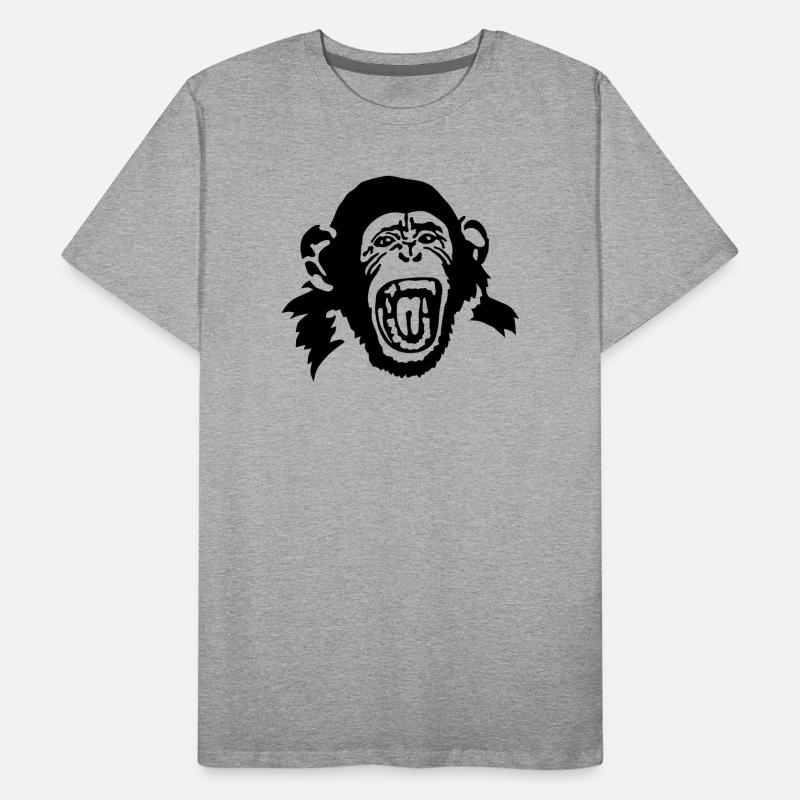 Affe Männer Premium Bio T-Shirt