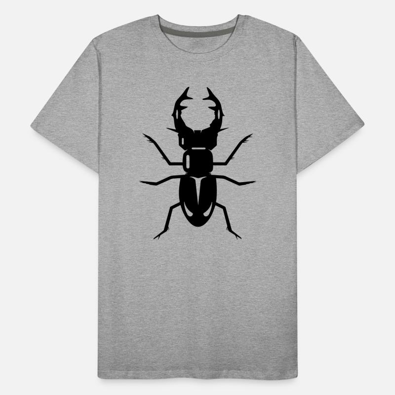 A stag beetle Men's Premium Organic T-Shirt