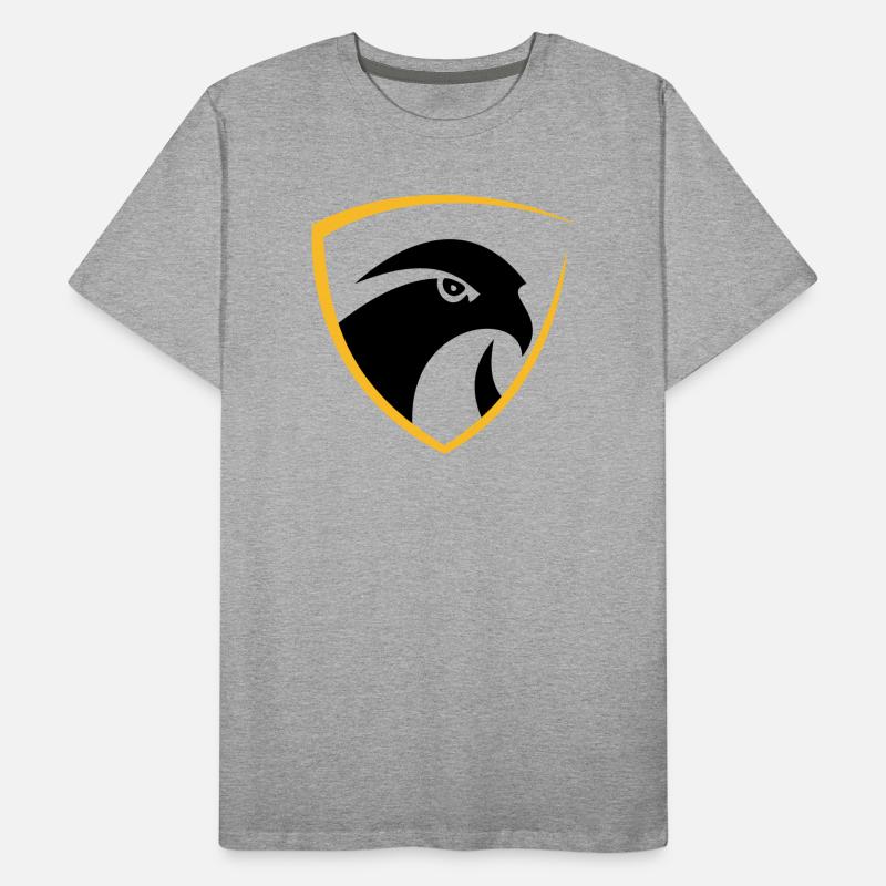 Falcon logo Men's Premium Organic T-Shirt