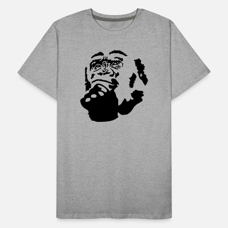 Affe Männer Premium Bio T-Shirt
