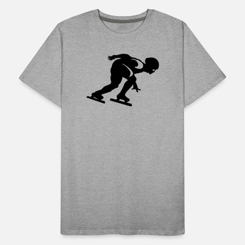 short track Men's Premium Organic T-Shirt