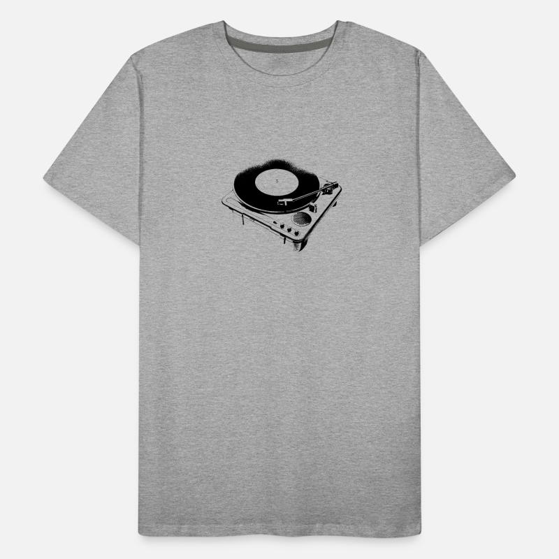 vynil player ! Men's Premium Organic T-Shirt
