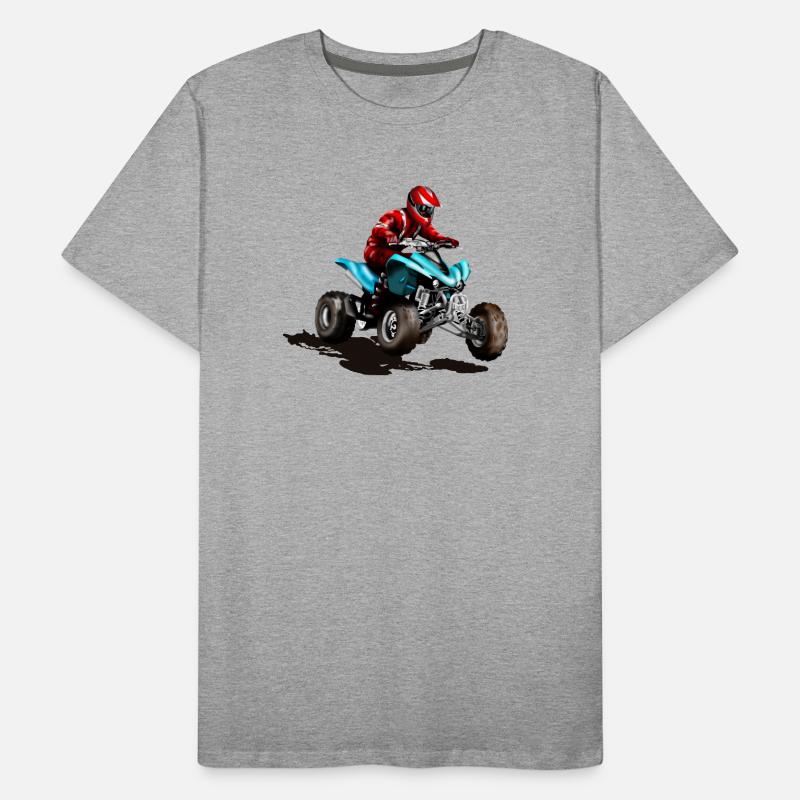 Quad Männer Premium Bio T-Shirt