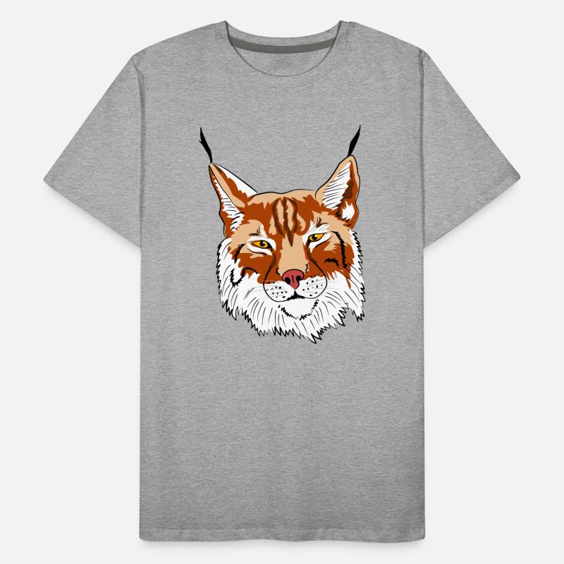 lynx T-shirt bio Premium Homme