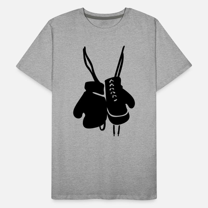 Boxhandschuhe Männer Premium Bio T-Shirt