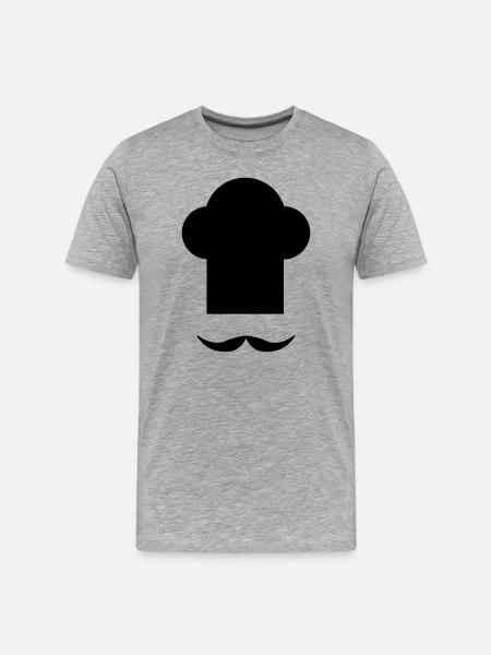 Cuisine - T-shirt bio Premium Homme - gris chiné