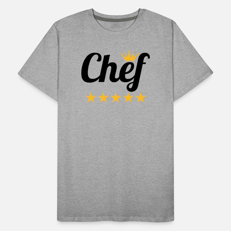 Chef Men's Premium Organic T-Shirt
