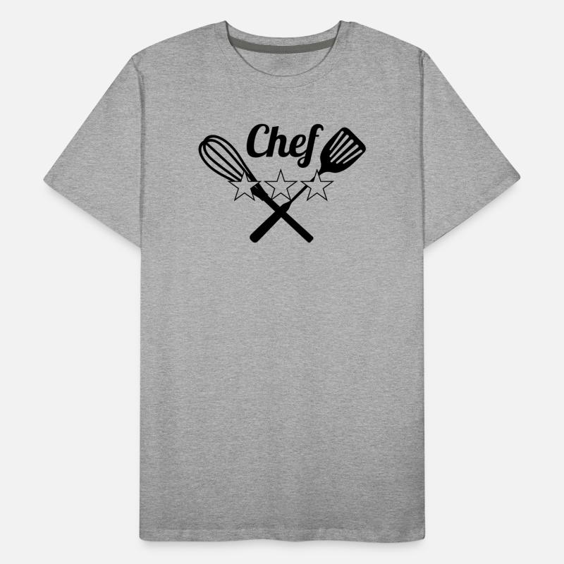 Chef Men's Premium Organic T-Shirt