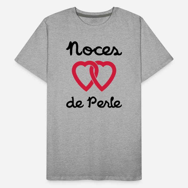 Noces de Perle T-shirt bio Premium Homme