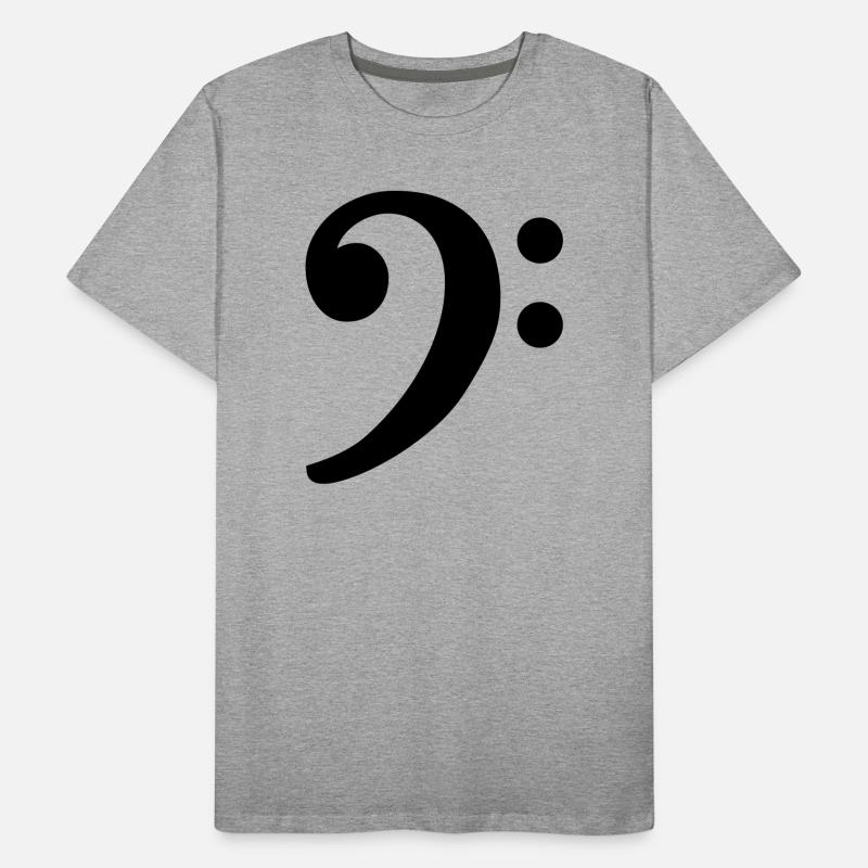 Clef basse T-shirt bio Premium Homme