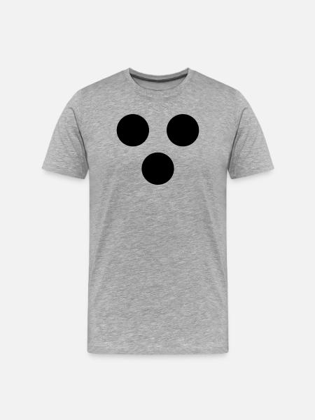 blind - Men's Premium Organic T-Shirt - heather grey