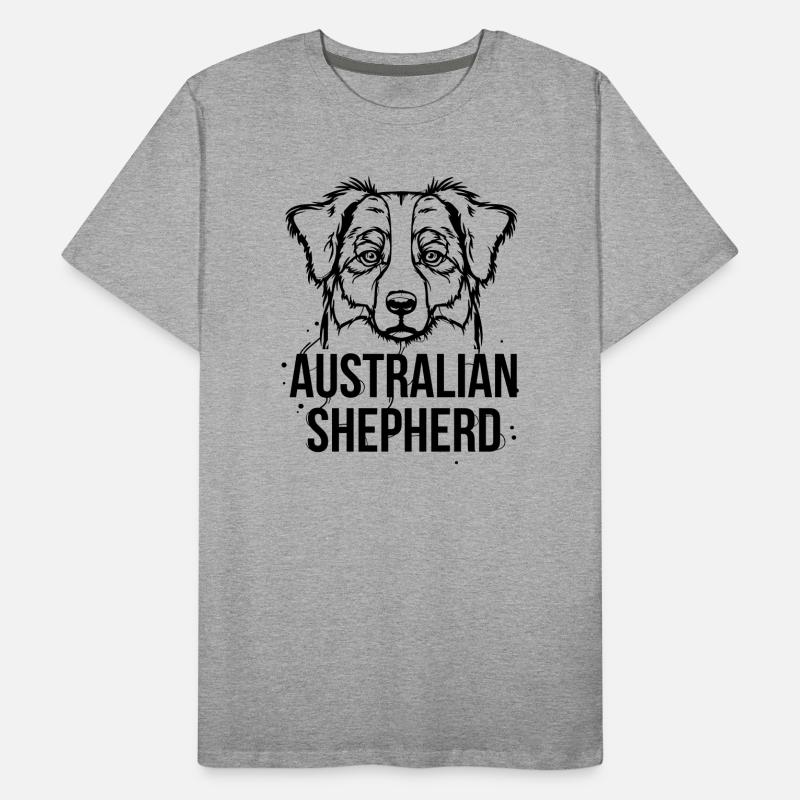 Australian Shepherd Men's Premium Organic T-Shirt