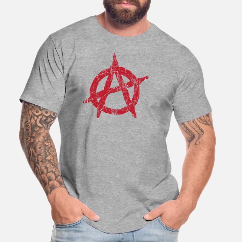 Anarchy symbol Anarchy anarchy anarchy anarchy Men's Premium Organic T-Shirt