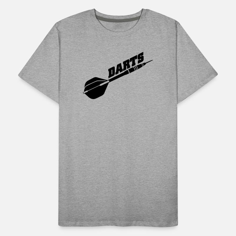jeu de fléchettes T-shirt bio Premium Homme