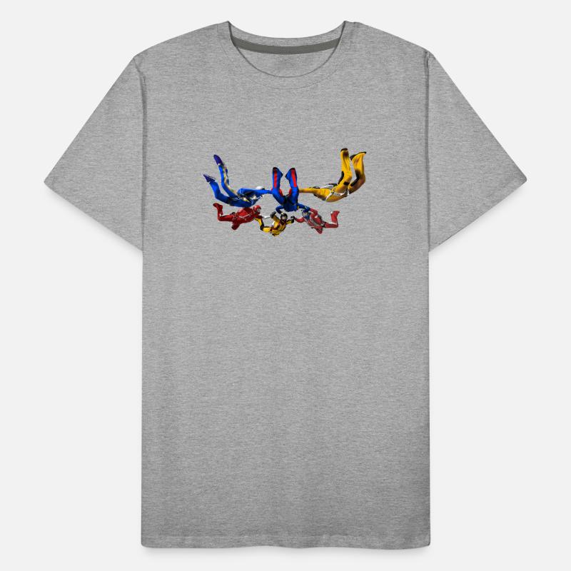 skydivers Männer Premium Bio T-Shirt