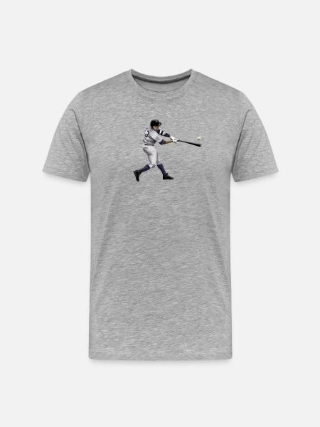baseball - Men's Premium Organic T-Shirt - heather grey