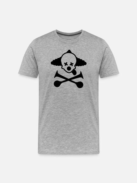 The party is over - Men's Premium Organic T-Shirt - heather grey