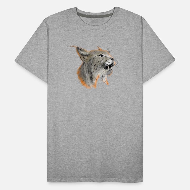 Lynx Men's Premium Organic T-Shirt