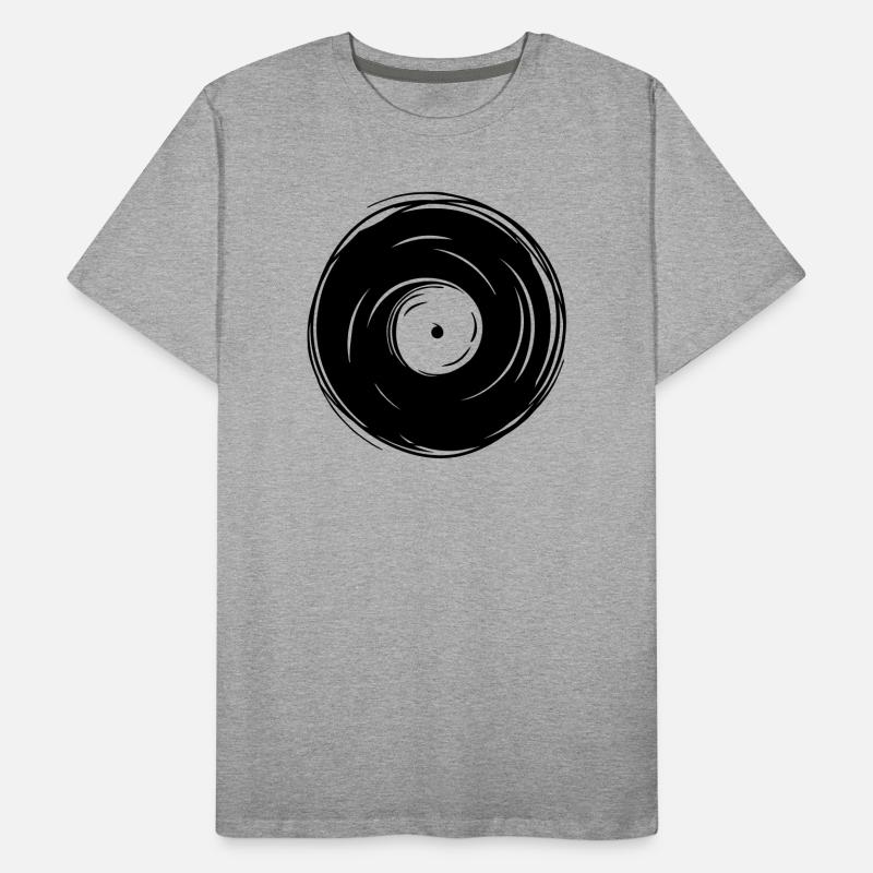 dj record Men's Premium Organic T-Shirt