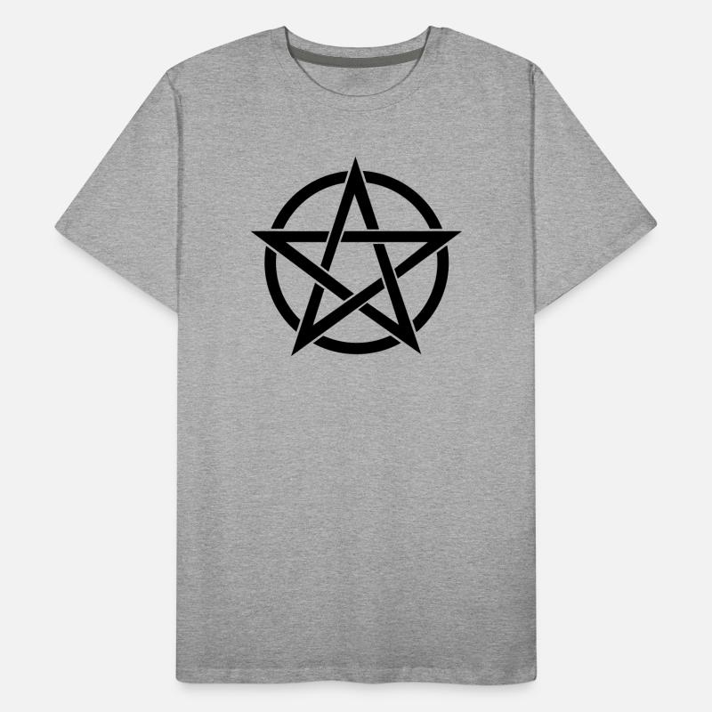 Pentagramm Männer Premium Bio T-Shirt