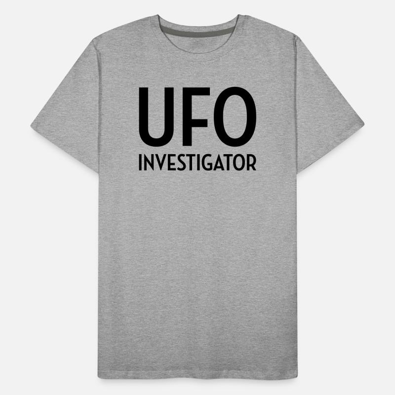 UFO - Alien - Unidentified flying object - Space Men's Premium Organic T-Shirt
