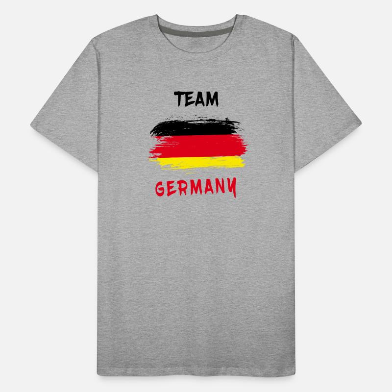 Team Deutschland / Flagge Männer Premium Bio T-Shirt