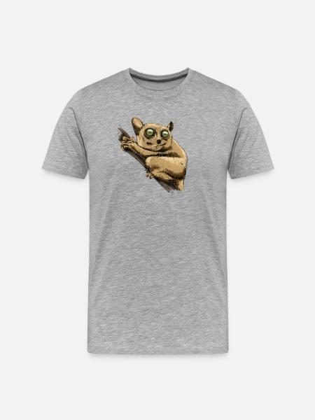 Tarsier - T-shirt bio Premium Homme - gris chiné