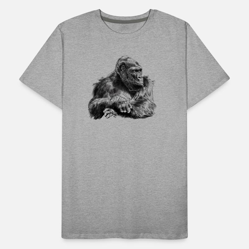 gorilla Men's Premium Organic T-Shirt