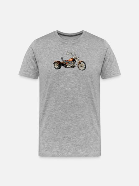 trike - Men's Premium Organic T-Shirt - heather grey