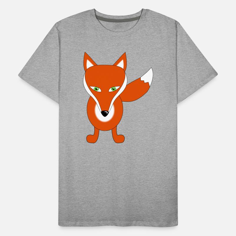 fox Men's Premium Organic T-Shirt