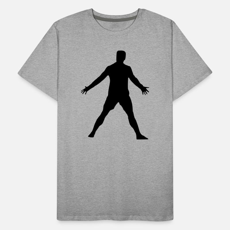 Cristiano pose T-shirt bio Premium Homme