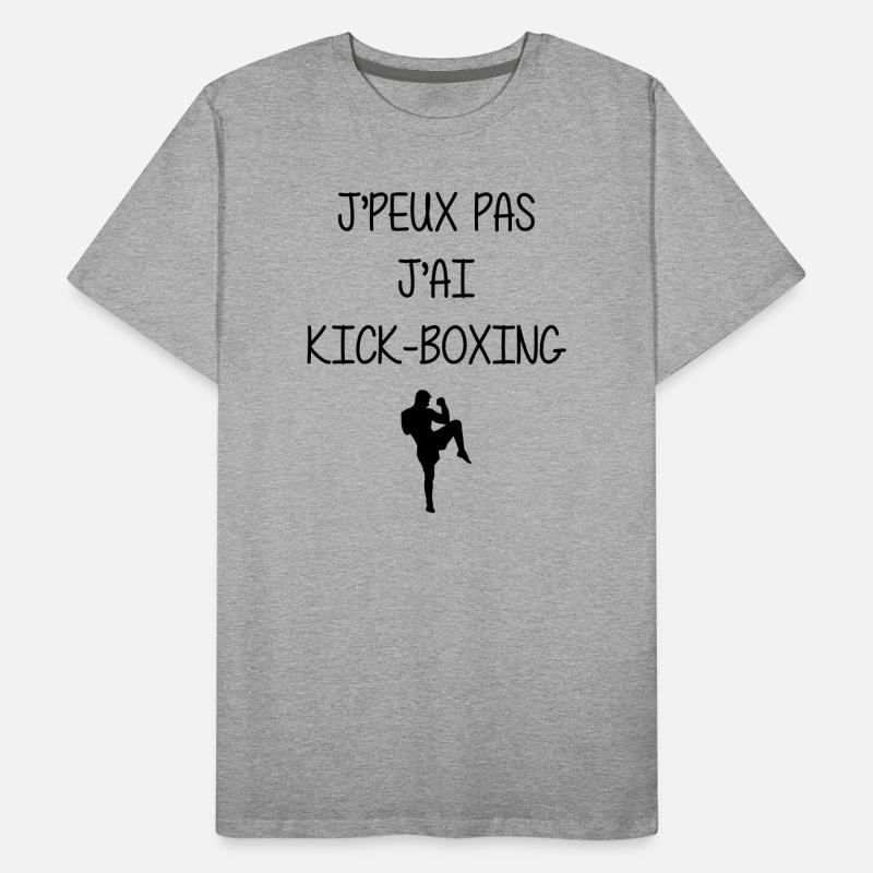 Kickboxing / Kickboxer / Kick Boxing / Kick Boxer Men's Premium Organic T-Shirt
