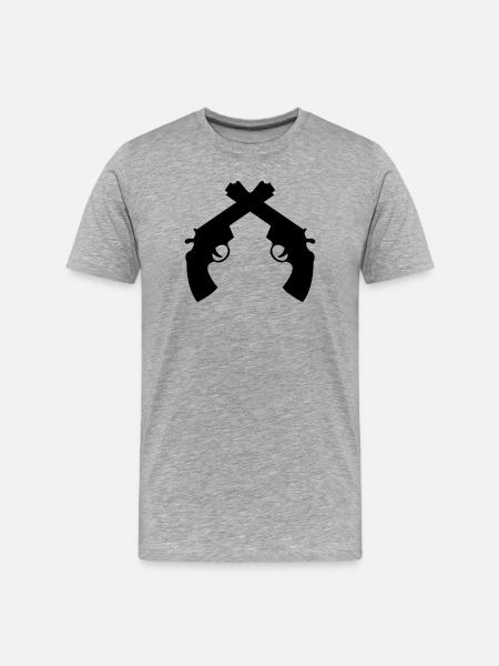 Police - Policeman - Cop - Policier - Polizei - Men's Premium Organic T-Shirt - heather grey