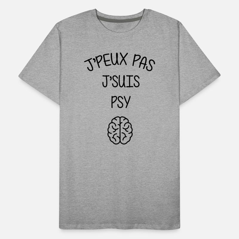 Psychoanalysis Psychoanalytiker Psychanalyse Men's Premium Organic T-Shirt