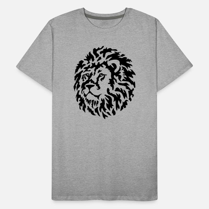 lion Men's Premium Organic T-Shirt